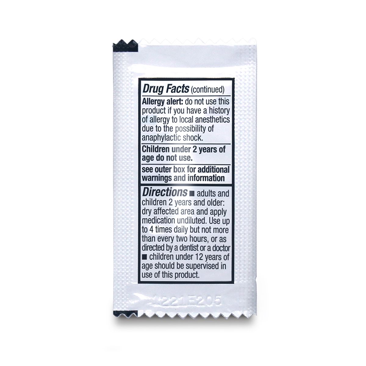 Oral Pain Relief Gel .75 g Packet, 144 Per Box - Image 4